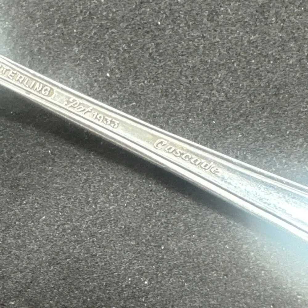 Vintage Sterling Silver Lemon Fork Cascade by Towle No Mono 5.5”